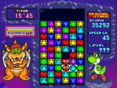 BS Yoshi no Panepon era un típico juego de puzzles versión Nintendo