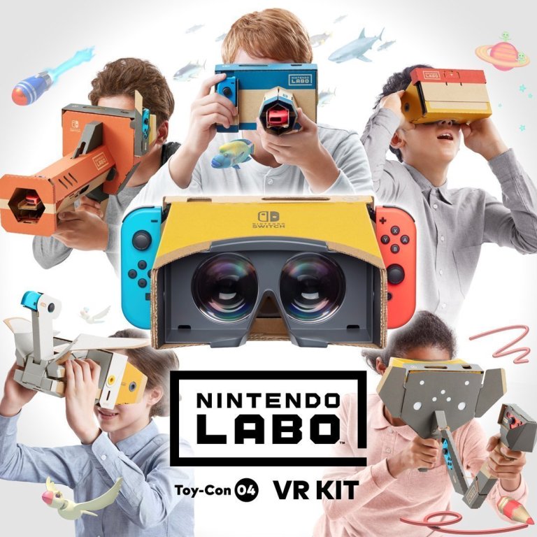 El Toy-Con 04 de Nintendo Labo le da VR a la Switch