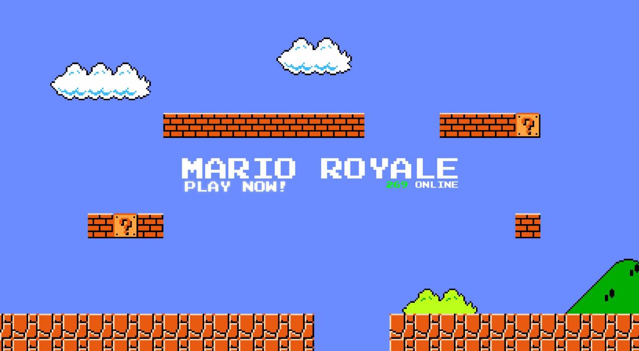Mario Royale es una idea tan loca como suena